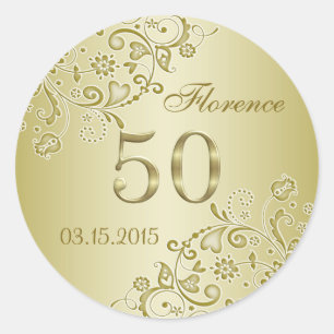 Etiqueta do aniversário dos redemoinhos florais