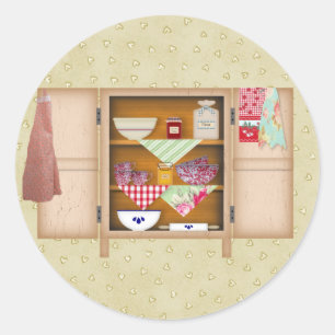 Etiqueta do armário do país