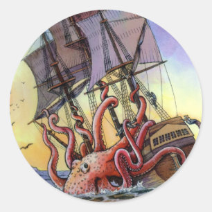 Etiqueta do ataque de Kraken