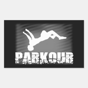 Etiqueta do atleta de Parkour