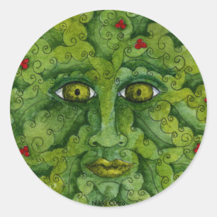 Etiqueta do azevinho de Greenman