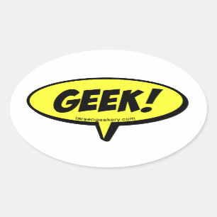 Etiqueta do balão da palavra do GEEK