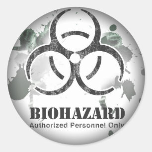 Etiqueta do Biohazard