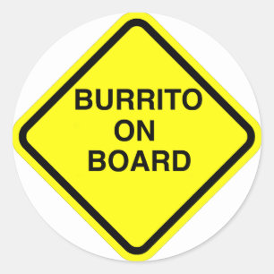 Etiqueta do Burrito