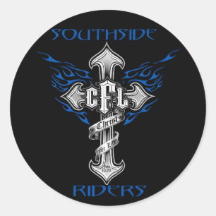 Etiqueta do capacete dos cavaleiros de Southside