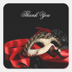 Etiqueta do carnaval do mascarada