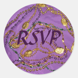 Etiqueta do carnaval RSVP