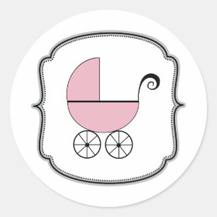 Etiqueta do carrinho de bebê
