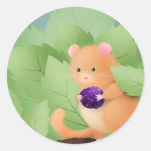 Etiqueta do comensal do Dormouse - personalize!