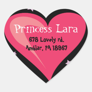 Etiqueta do convite de aniversário da PRINCESA