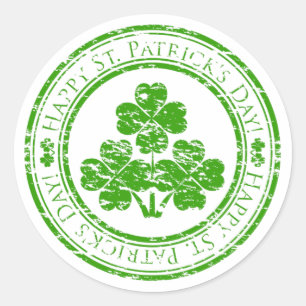 Etiqueta do dia de St Patrick