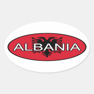 Etiqueta do euro de Albânia