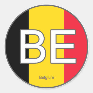 Etiqueta do euro de Bélgica