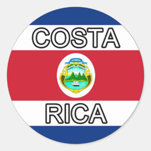 Etiqueta do euro de Costa Rica