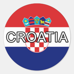 Etiqueta do euro de Croatia
