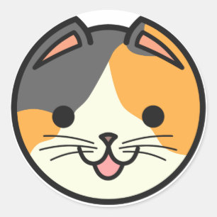 Etiqueta do gato de chita dos gatos da cesta