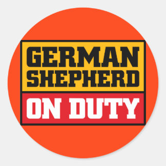 etiqueta do german shepherd