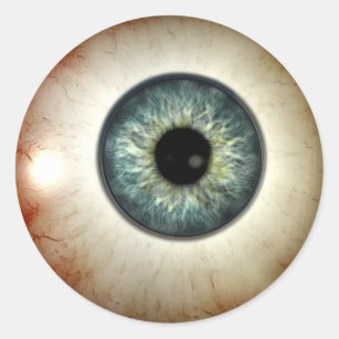 Etiqueta do globo ocular