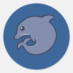 Etiqueta do golfinho de Bottlenose de Fatimal