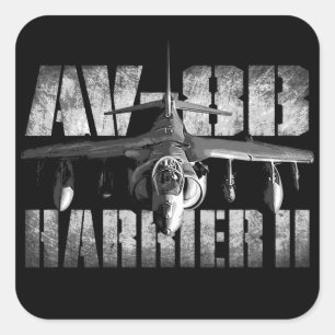 Etiqueta do Harrier II de AV-8B