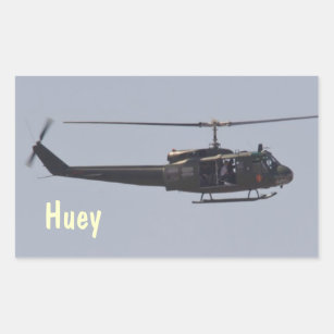 Etiqueta do helicóptero de Huey