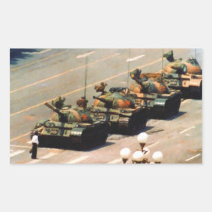 Etiqueta do homem do tanque