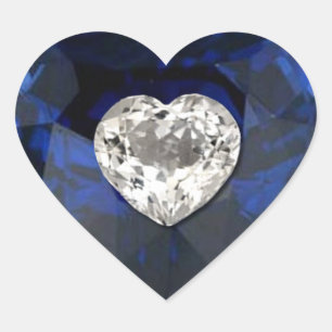 Etiqueta do impressão do diamante da safira do