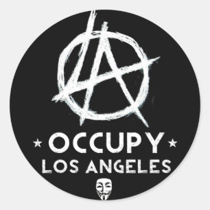 Etiqueta do LA de Ocuupy