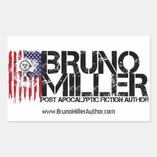 Etiqueta do logotipo de Bruno Miller