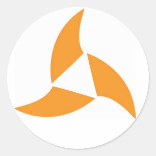 Etiqueta do logotipo de Calavera Surfar Empresa