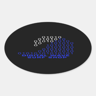 Etiqueta do logotipo de DWSS