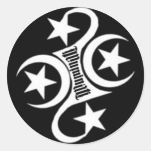 etiqueta do logotipo do illuminati
