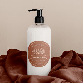 Etiqueta do logotipo do Terracotta do produto