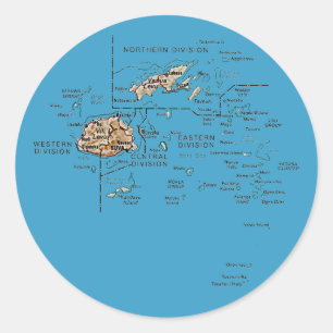 Etiqueta do mapa de Fiji