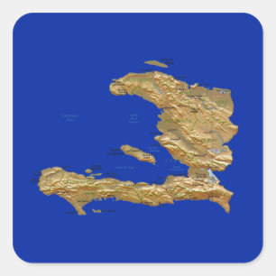 Etiqueta do mapa de Haiti