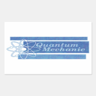 Etiqueta do mecânico de quantum