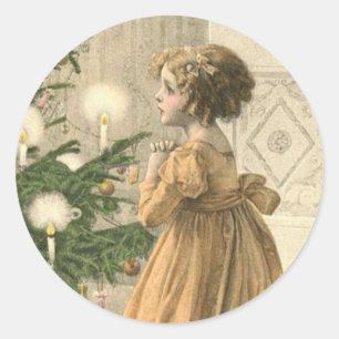 Etiqueta do Natal do Victorian
