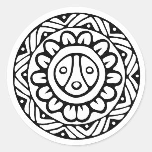 Etiqueta do nativo de Borikén