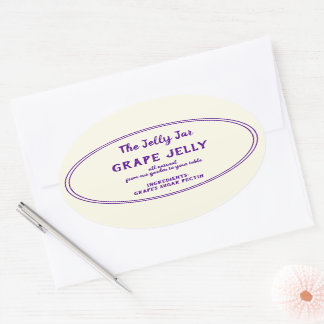 Etiqueta do nome da sua empresa - Gelly de Uvas En