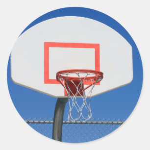 Etiqueta do objetivo do basquetebol