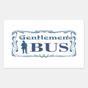 ETIQUETA DO ÔNIBUS DOS CAVALHEIROS