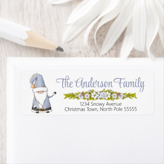 Etiqueta do Papai Noel do Natal (Insitu)