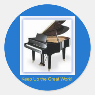 Etiqueta do piano de cauda
