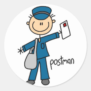 Etiqueta do Postman Stick