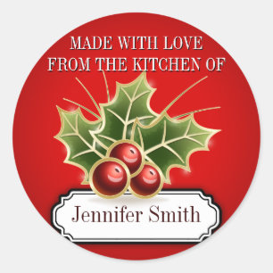 Etiqueta do presente do cozimento da troca do