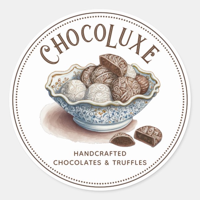 Etiqueta do produto Chocolatista de chocolate (Frente)