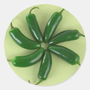 Etiqueta do redemoinho do Jalapeno