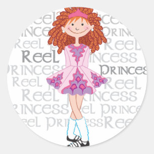 Etiqueta do Redhead do carretel