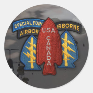 etiqueta do remendo da força ww2 do serviço