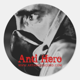 Etiqueta do respirador do Anti-Herói